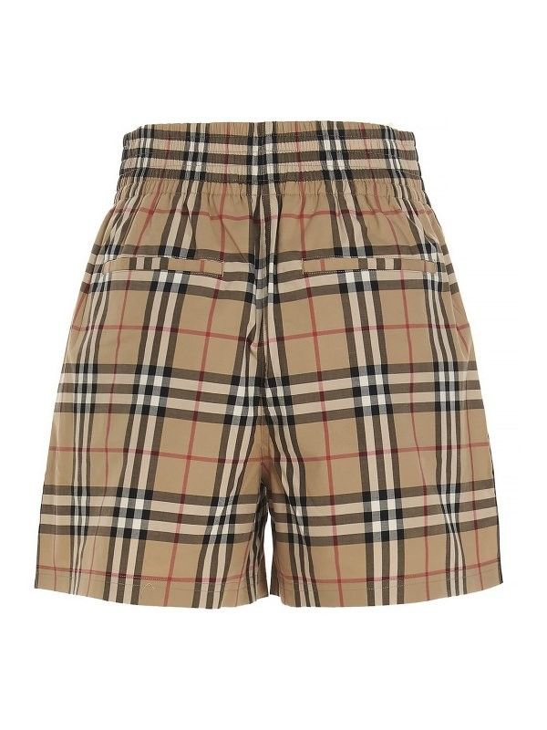 Burberry Checkered Shorts (Category: Shorts) located in Legazpi City. Submitted by rhumbalagu04057 (Listing ID 1462480643, Image 2). Description: - Classic Burberry checkered pattern - Comfortable elastic waistband - Stylish side stripe detail - Two functional back pockets - Ideal for casual outings or lounging - Guaranteed authentic Burberry item.