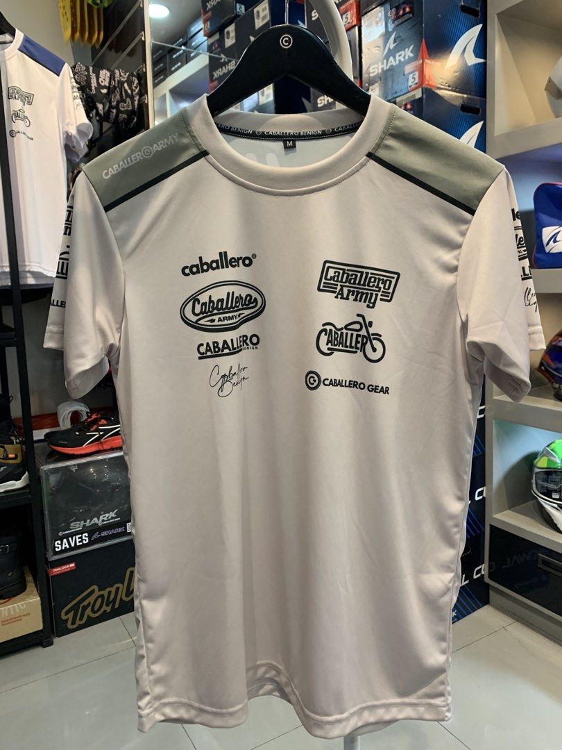 CABALLERO ARMY JERSEY (Category: Activewear) located in Manila. Submitted by cg_kai (Listing ID 1462552960, Image 1). Description: • Ready-to-wear jersey • Lightweight and comfortable to wear • Sporty and clean rider-inspired design • Easy to wear for daily rides, group rides, and events • Designed for Caballero ARMY riders • Perfect for riding or casual wear.