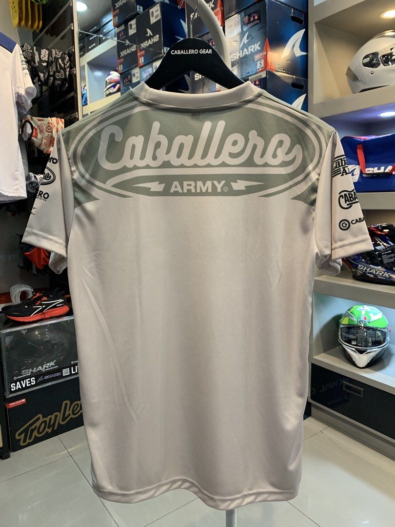CABALLERO ARMY JERSEY (Category: Activewear) located in Manila. Submitted by cg_kai (Listing ID 1462552960, Image 2). Description: • Ready-to-wear jersey • Lightweight and comfortable to wear • Sporty and clean rider-inspired design • Easy to wear for daily rides, group rides, and events • Designed for Caballero ARMY riders • Perfect for riding or casual wear.