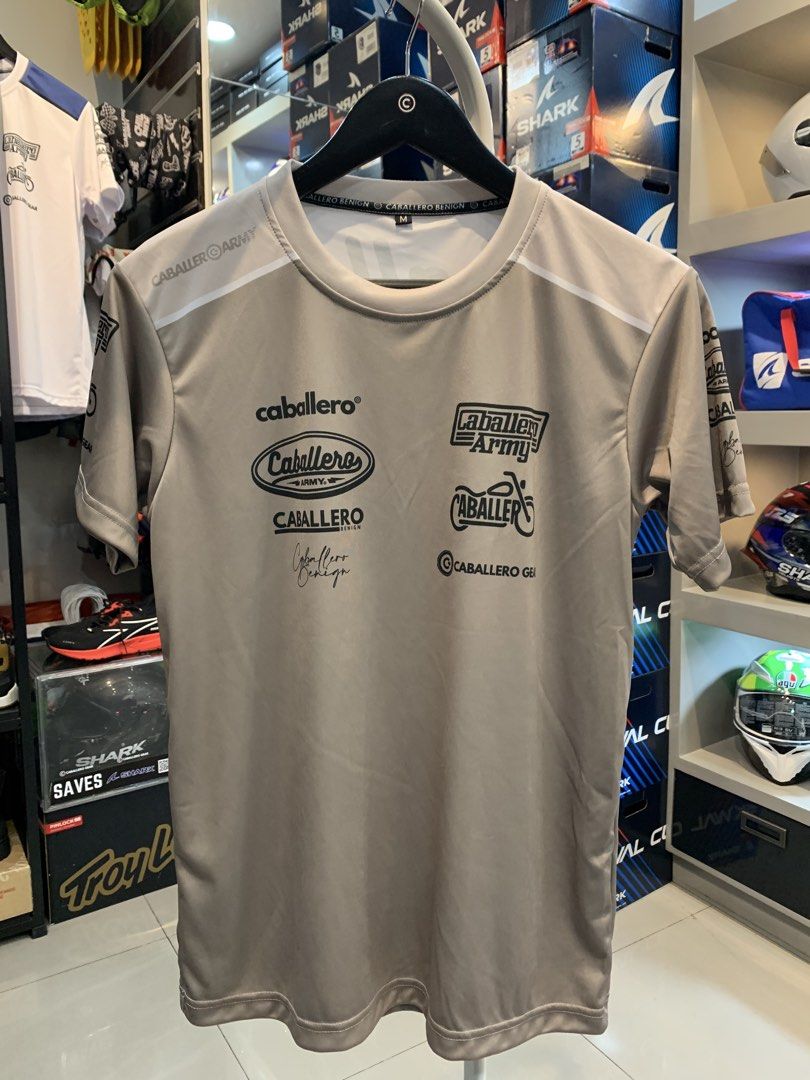 CABALLERO ARMY JERSEY (Category: Activewear) located in Manila. Submitted by cg_kai (Listing ID 1462558237, Image 1). Description: • Ready-to-wear jersey • Lightweight and comfortable to wear • Sporty and clean rider-inspired design • Easy to wear for daily rides, group rides, and events • Designed for Caballero ARMY riders • Perfect for riding or casual wear.