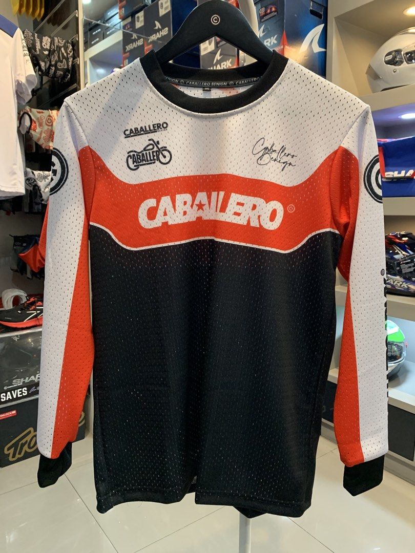 CABALLERO JERSEY LONGSLEEVE (Category: Activewear) located in Manila. Submitted by cg_kai (Listing ID 1462562371, Image 1). Description: • Ready-to-wear longsleeve • Lightweight and comfortable to wear • Soft and easy to wear for everyday use • Clean and sporty Caballero ARMY design • Suitable for riding, group rides, and casual wear • Made for Caballero ARMY riders.
