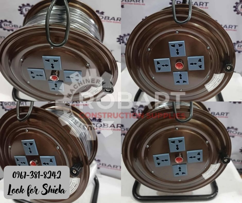Cable Extension Reel (Category: Construction Tools & Equipment) located in Manila. Submitted by robartconst1113 (Listing ID 1462552025, Image 1). Description: Cable Extension Reel Brand: TITAN Size: 50mtrs 𝑹𝑶𝑩𝑨𝑹𝑻 𝑪𝑶𝑵𝑺𝑻𝑹𝑼𝑪𝑻𝑰𝑶𝑵 𝑺𝑼𝑷𝑷𝑳𝑰𝑬𝑺 Office Address: 1405 Yuseco St. Sta Cruz Manila SEND US MESSAGE FOR INQUIRIES ‼️ ‼️ Call: 096****** / 096****** Vibr - (096******) Landline: (𝟩𝟩𝟦𝟨-𝟨𝟤𝟦𝟪) / (𝟩𝟢𝟢𝟤-𝟤𝟪𝟩𝟤) / (𝟩�