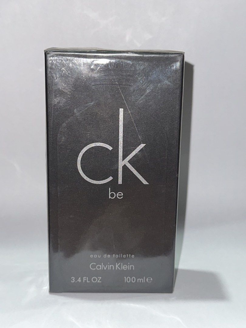 Calvin Klein CK Be Eau de Toilette 100ml (Category: Fragrance & Deodorants) located in Quezon City. Submitted by malachies_18 (Listing ID 1462601501, Image 1). Description: - Brand: Calvin Klein - Fragrance: CK Be Eau de Toilette - Size: 100ml / 3.4 FL OZ - Condition: Brand new, sealed in original packaging - Scent Profile: Classic, great for everyday wear.