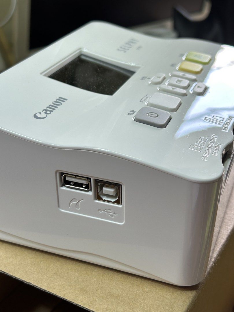 Canon selphy CP780 compact photo printer (Category: Printers, Scanners & Copiers) located in Caloocan City. Submitted by guitara1822 (Listing ID 1462477802, Image 3). Description: Device Type: Dye-sublimation photo printer (uses heat to transfer ink to paper).Print Size: Prints standard 4x6 inch postcard-sized photos.Print Speed: Takes about 47 seconds to print a single borderless photo.Display: Includes a built-in color LCD screen for viewing an