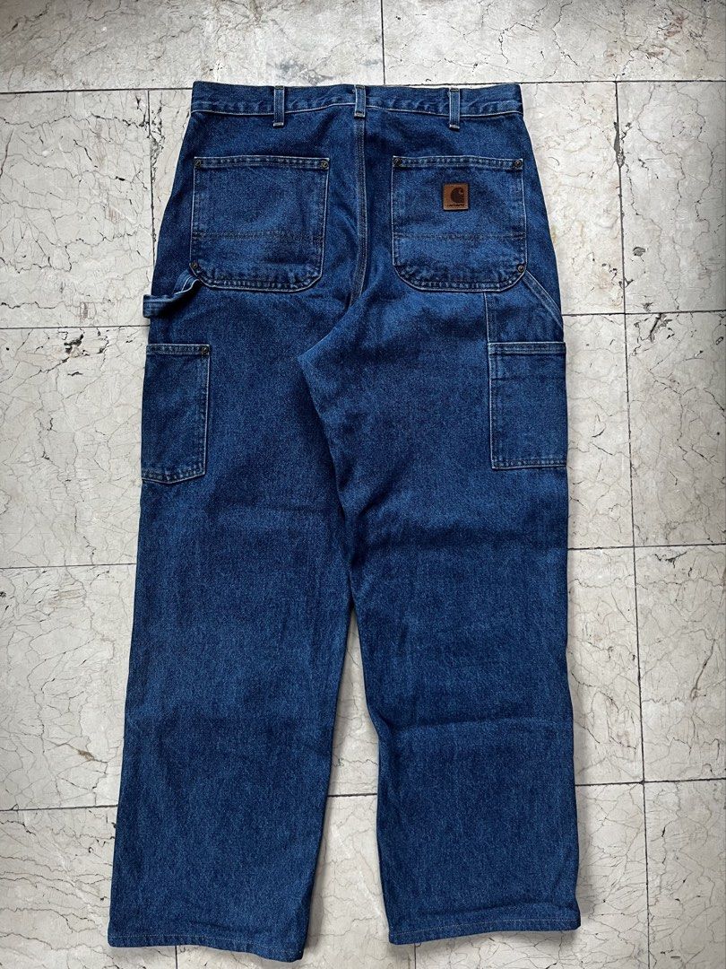 Carhartt B73 DST (DARK STONE) (Category: Jeans) located in Pila. Submitted by workwear_vault. (Listing ID 1462612760, Image 1). Description: inseam was shortened.