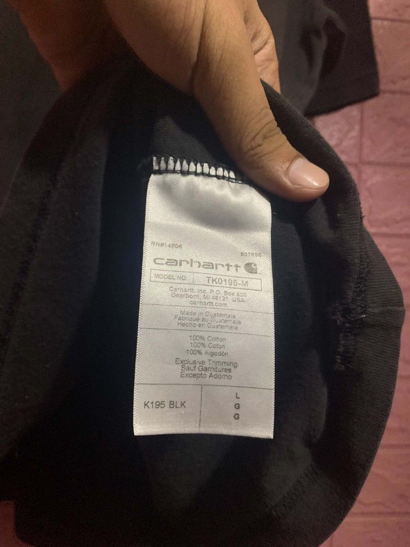 Carhartt Spell Out (Category: Tshirts & Polo Shirts ) located in Manila. Submitted by thriftthrity (Listing ID 1462633441, Image 2). Description: .