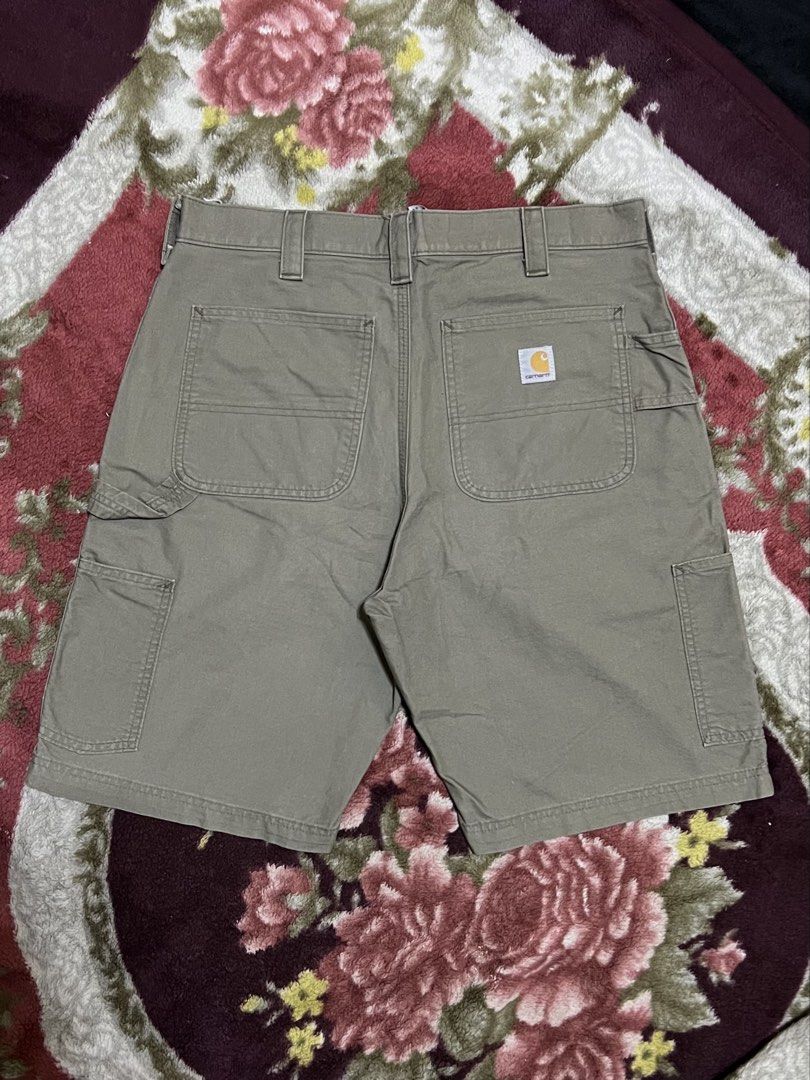 CARPENTER JORTS (Category: Shorts) located in Manila. Submitted by classicthrift_ph (Listing ID 1462502784, Image 1). Description: B147 LBR CARPENTER JORTS✨ 📍DIMENSION! • WIDTH: 34 • LENGTH :22 • LEG O:12 .