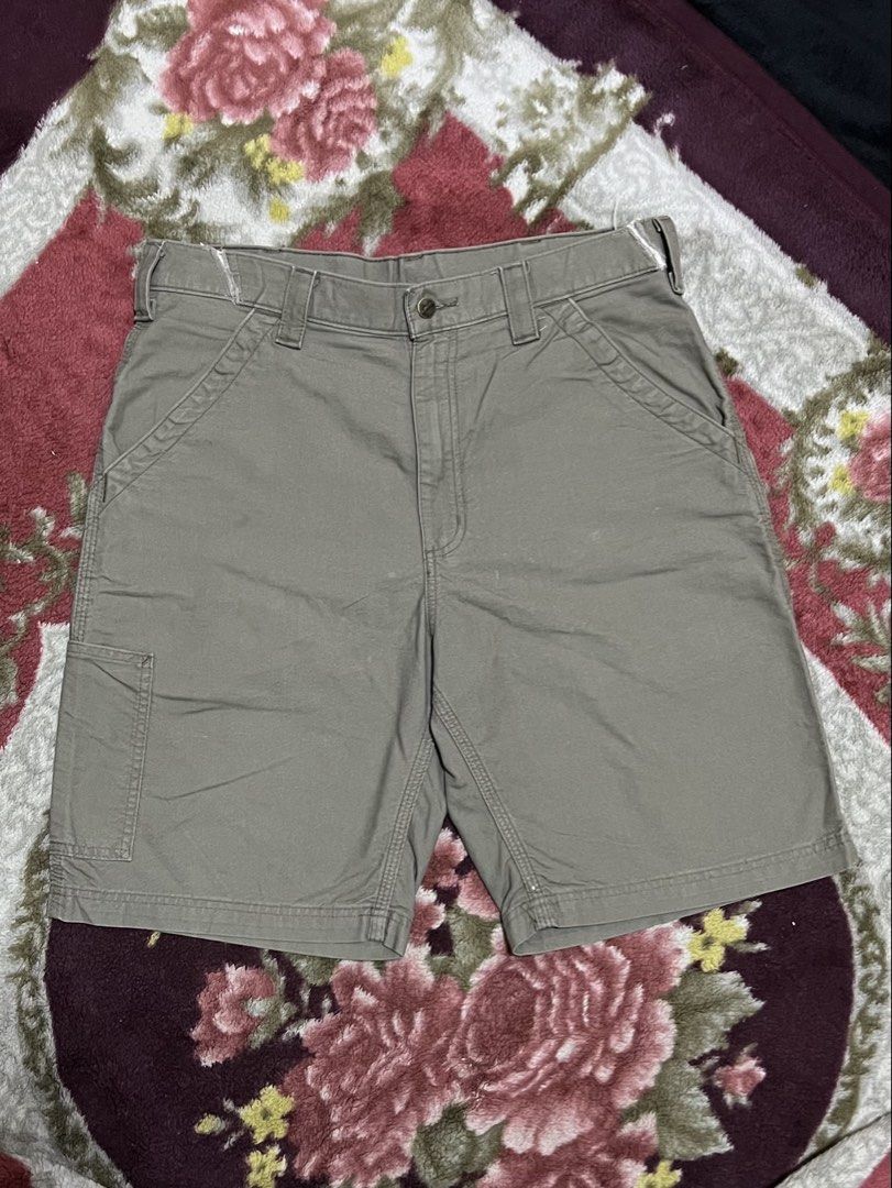 CARPENTER JORTS (Category: Shorts) located in Manila. Submitted by classicthrift_ph (Listing ID 1462502784, Image 2). Description: B147 LBR CARPENTER JORTS✨ 📍DIMENSION! • WIDTH: 34 • LENGTH :22 • LEG O:12 .
