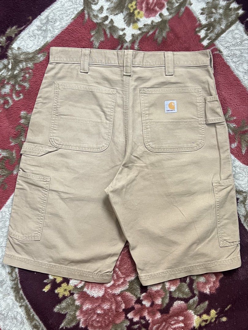 CARPENTER JORTS (Category: Shorts) located in Manila. Submitted by classicthrift_ph (Listing ID 1462528287, Image 1). Description: B147 DKH CARPENTER JORTS✨ 📍DIMENSION! • WIDTH: 34 • LENGTH: 23 • LEG O: 11.5.