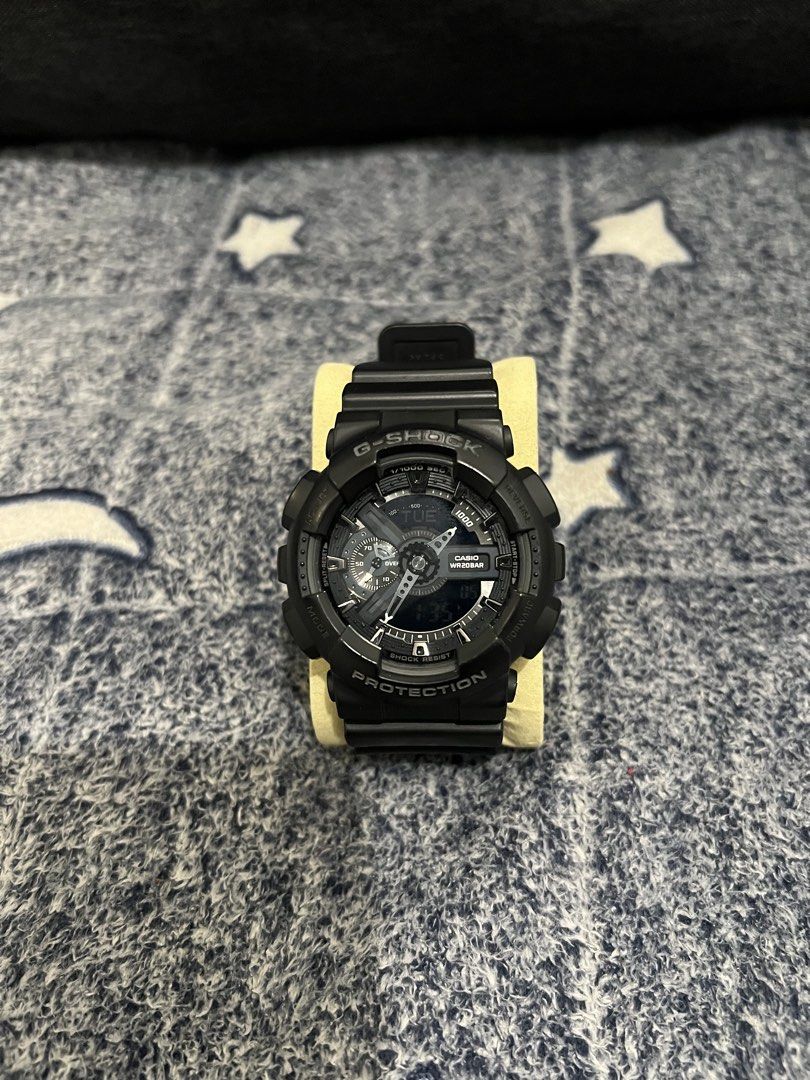 Casio G-Shock GA-110 (Category: Men's Watches) located in Manila. Submitted by 043brian (Listing ID 1462625825, Image 1). Description: FOR SALE G-SHOCK GA-110 ✅ORIGINAL MODULE ✅ORIGINAL BEZEL (LEGIT) ✅ORIGINAL STRAP (LEGIT) ✅LIGHT/AUTO LIGHT WORKING ✅ALARM/SOUNDS WORKING ✅NEVER BEEN REPLACED BATTERY NO ISSUE ₱4,000 ONLY BATANGAS CITY AREA LBC COP/COD OUTSIDE BATANGAS.