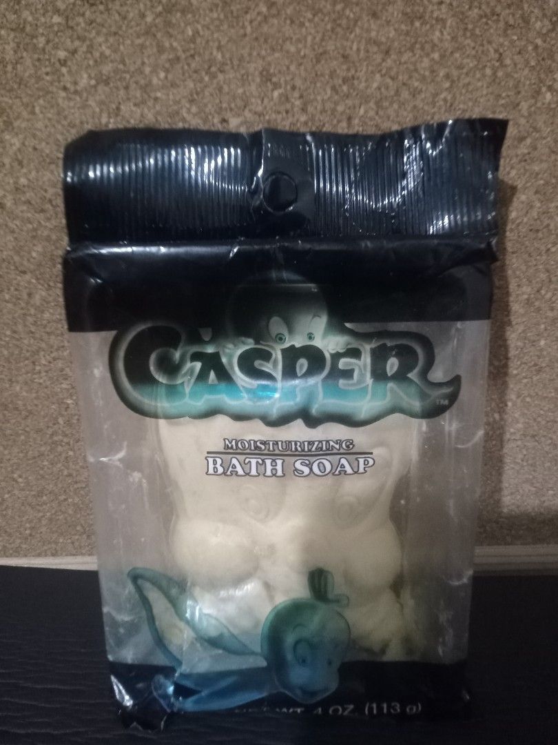 Casper soap (Category: Bath) located in Makati City. Submitted by pardsroman (Listing ID 1462551471, Image 2). Description: sealed and unused pero may sira na konti Yung plastic since 1995 pa kasi to MOP via BPI or gcash payment first before delivery no return no exchange. shipping at buyers expense.