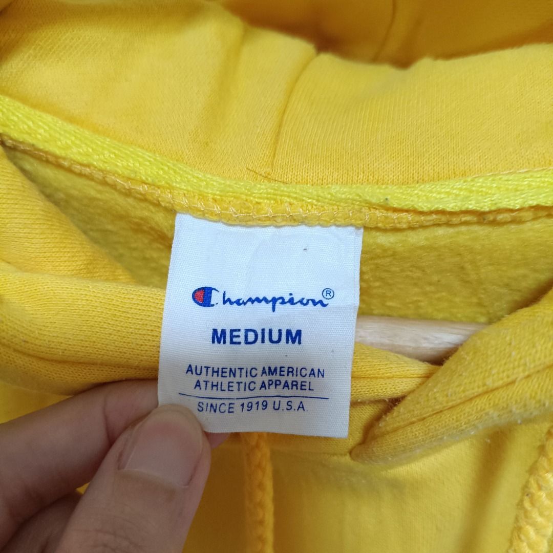 Champion Reverse Pullover Hoodie (Category: Coats, Jackets and Outerwear) located in Caloocan City. Submitted by dsenyothrift (Listing ID 1462474827, Image 3). Description: Size on tag: M Width: 20 inches Length: 26 inches Authenticity is not guaranteed .
