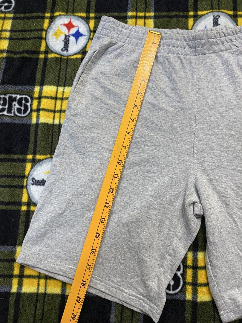 Champion, Sweat shorts (Category: Shorts) located in Cavite. Submitted by jc_thrift95 (Listing ID 1462592203, Image 2). Description: - gray Champion powerblend fleece shorts featuring the brand’s signature large “C” logo on the lower left leg. - Stretched, - No issue, Need wash - Color rate 8/10 - See details picture for dimes..