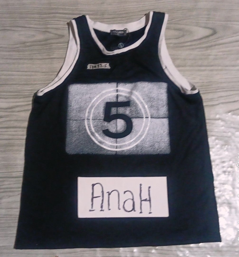 Chanel Black Tank Top with '5' Graphic (Category: Sleeveless) located in Valenzuela. Submitted by AnahThrift (Listing ID 1462461938, Image 1). Description: - Tank Top - Features iconic '5' graphic on front - Iconic Chanel CC logo detail - Made in Italy - Size: 38 - Perfect for any fashion lover.