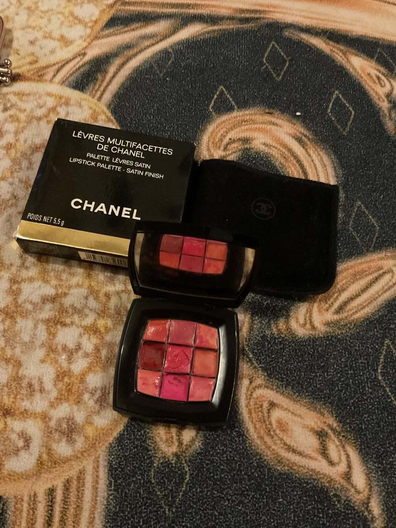 Chanel lipstick palette (Category: Other Accessories) located in Dasmarinas. Submitted by erljapan (Listing ID 1462605418, Image 1). Description: authentic from Japan Chanel lip palette loc Dasma cavite.
