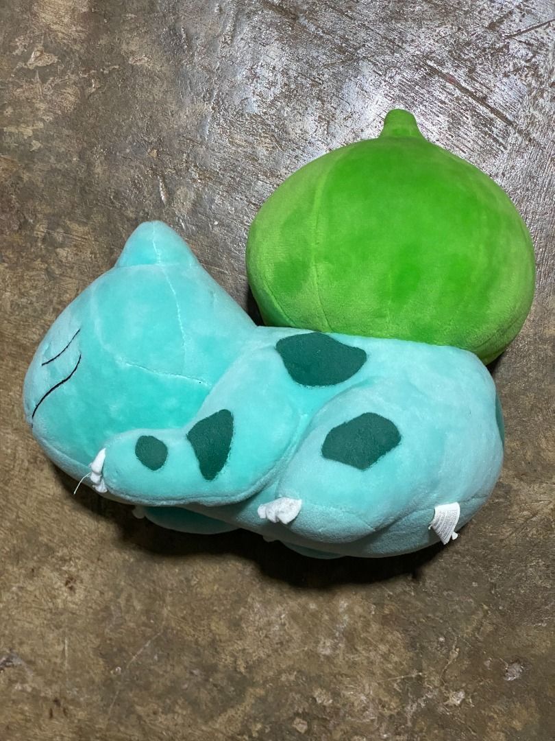 Bulbasaur Plushie Toys (Category: Plushies & Soft Toys) located in Taytay. Submitted by fromdoolig (Listing ID 1462168322, Image 3). Description: Bulbasaur Plushie Toys Like New Condition Issue: None Color Rating: 10/10 Fabric Rating: 10/10 Price Each: 680+sf Price Both: 1180+sf Mode of Payment: Gcash only [Payment First] Courier Service: JNT or Lalamove [No Cop/d] alamove: Customer shall shoulder all fees.