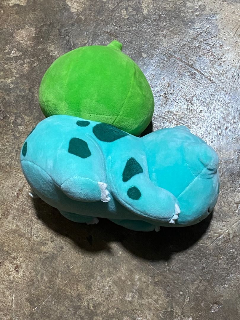 Bulbasaur Plushie Toys (Category: Plushies & Soft Toys) located in Taytay. Submitted by fromdoolig (Listing ID 1462168322, Image 2). Description: Bulbasaur Plushie Toys Like New Condition Issue: None Color Rating: 10/10 Fabric Rating: 10/10 Price Each: 680+sf Price Both: 1180+sf Mode of Payment: Gcash only [Payment First] Courier Service: JNT or Lalamove [No Cop/d] alamove: Customer shall shoulder all fees.