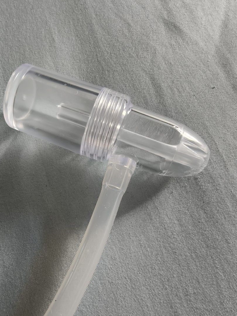 Chiboji Nasal Aspirator (Category: Baby Toiletries & Grooming) located in Manila. Submitted by fasttiger.883f0d (Listing ID 1462612162, Image 2). Description: Used 1-2x only (baby doesn't like, hirap pilitin). Comes with free neonatal tip (for babies 0-6 months). Loc: Sta. Mesa .