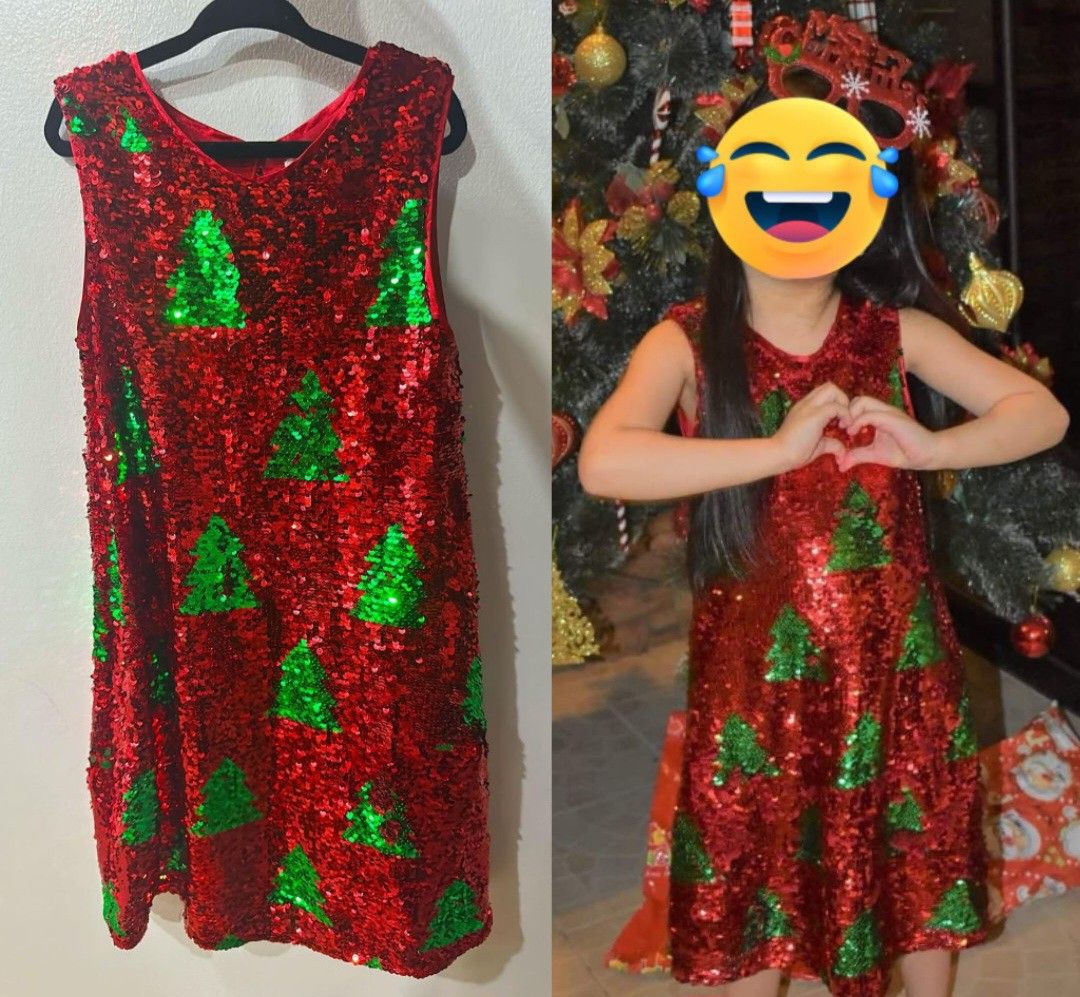 Christmas dress super nice 😍 (Category: Babies & Kids Fashion) located in Makati City. Submitted by brandedshopoffers (Listing ID 1462573199, Image 1). Description: Christmas dress this one super nice reversible design Size: 5-6yrs old Price: 1k.