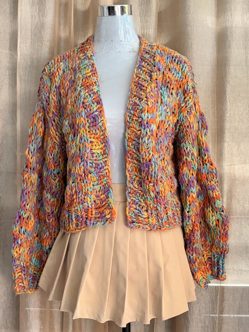 Chunky Knitted Cardigan (Category: Coats, Jackets and Outerwear) located in Palayan City. Submitted by ms.el.apparel (Listing ID 1462640722, Image 2). Description: .