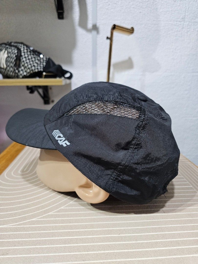 Circle Sportswear Run CAF Cap (Category: Caps & Hats) located in Baguio. Submitted by kayeonlineshop (Listing ID 1462511067, Image 3). Description: -Advanced Ventilation: Uses breathable mesh panel integration and quick-wicking properties to keep your head cool during high-intensity training..