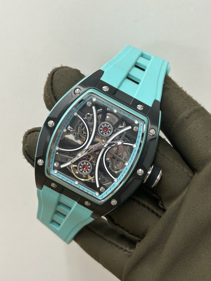 CITOLE Skeleton Automatic Watch - Multiple Colors Available (Category: Men's Watches) located in San Juan City. Submitted by wristcheckdiaries (Listing ID 1462458425, Image 1). Description: - Brand: CITOLE - Type: Automatic Watch - Model: CT-9-198G - Design: Cool skeleton, see inner workings - Strap: Rubber, available in multiple colors - Back: Stainless steel - Features: Water resistant - Style: Great looking, stylish, and functional.