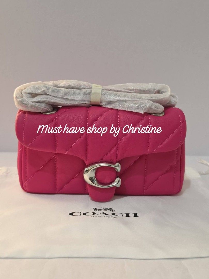 Coach Tabby 20 quilted (Category: Shoulder Bags) located in Bauang. Submitted by chictine (Listing ID 1462578904, Image 1). Description: Coach Tabby 20 quilted brandnew and sealed with tag, carecard, dustbag and polybag guaranteed original or moneyback source from US pls visit my page for proof of transactions must have shop by Christine location: Bauang, La union courier: jnt/lbc can do Meetup around sfc/bauang.