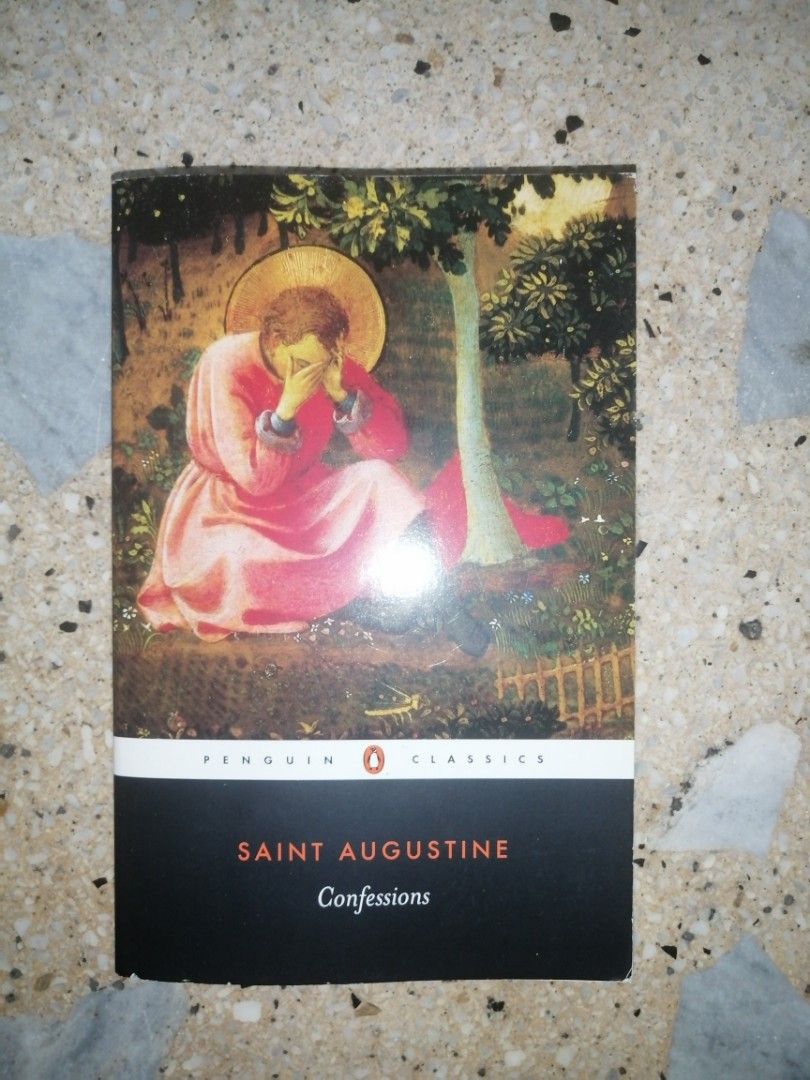 Confessions by Saint Augustine (Category: Storybooks) located in Makati City. Submitted by booksbymarvin (Listing ID 1462619853, Image 1). Description: For sale Paperback In good condition MOD, MOP: LBC GRAB, GCASH, BPI.