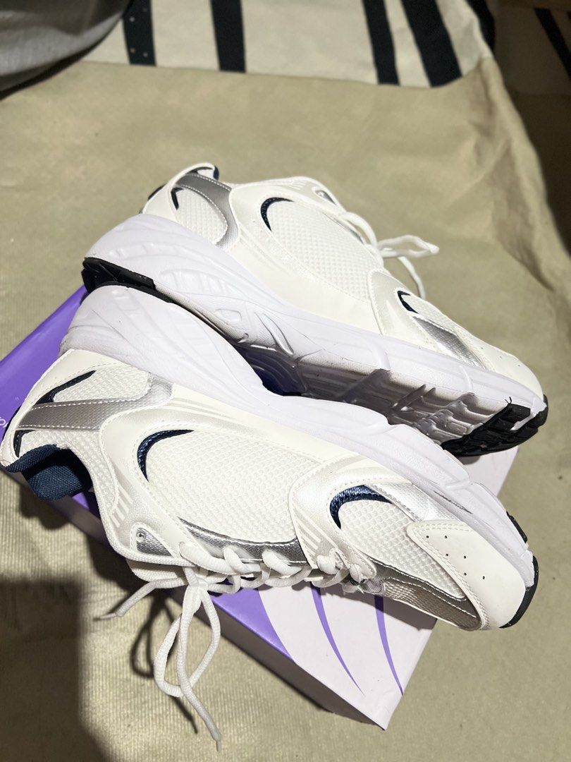 Corolla Chunky Sneakers Mens White Blue (Category: Casual Shoes) located in Quezon City. Submitted by tcs_0623 (Listing ID 1462560790, Image 2). Description: Color: White&Blue Size 43 26.5cm Complete with box and dustbag used once only rfs: wrong size.