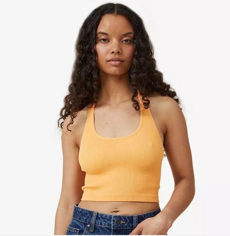 COTTON ON YELLOW RIBBED HALTER TOP (Category: Sleeveless) located in Paranaque City. Submitted by sofiaflrs (Listing ID 1462627797, Image 1). Description: TAGS: COTTON ON YELLOW RIBBED HALTER TOP SEAMLESS MOLLY SCOOP NECK RIBBED ABOUT THE ITEM: 🥑 Size: M/L on Tag but better fit for XS-S 🥑 Brand: Cotton On 🥑 Original Price: ₱799/₱649 on Zalora. Bought this in Cotton On for ₱600-ish IIRC. 🥑 Condition: Used (2X) 🥑 RFS: Decluttering Notes: 1. Al
