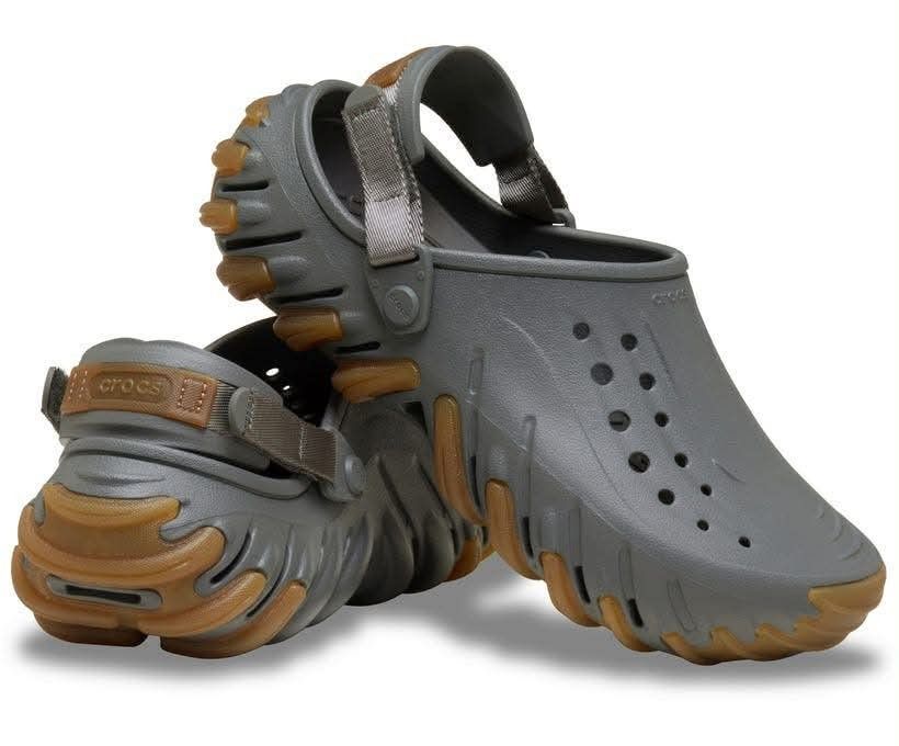 CROCS ECHO GUM RO (Category: Slippers & Slides) located in Tagum. Submitted by rey_santiago1928 (Listing ID 1462466318, Image 1). Description: Size 9 Mens/11 Womens Fitted only RFS: wrong size Selling Price: 2900 slightly negotiable ✅ PM for more info 📍DAVAO TAGUM CAN DO SHIPPING VIA JNT / LBC.
