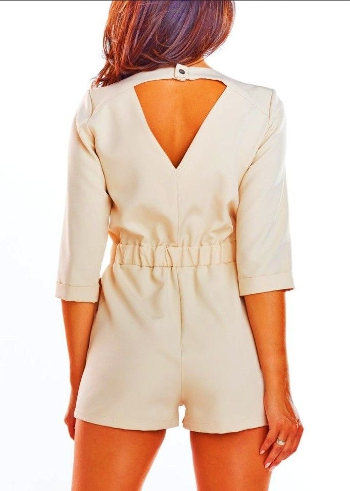 Cut tag topshop romper light orange (Category: Jumpsuits) located in Cabanatuan. Submitted by miss.maia (Listing ID 1462524724, Image 1). Description: Cut tag topshop romper light orange size Large.