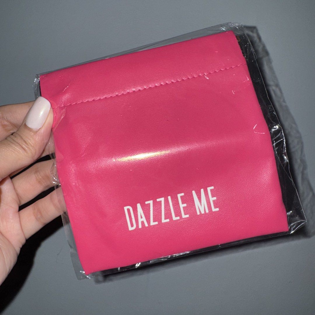 Dazzle Me pink pouches (2 sizes) (Category: Purses & Pouches) located in Rizal. Submitted by declutteringclutters (Listing ID 1462574860, Image 3). Description: DAZZLE ME pink pouches Smaller size ₱200 Larger size ₱300 Both for ₱400.