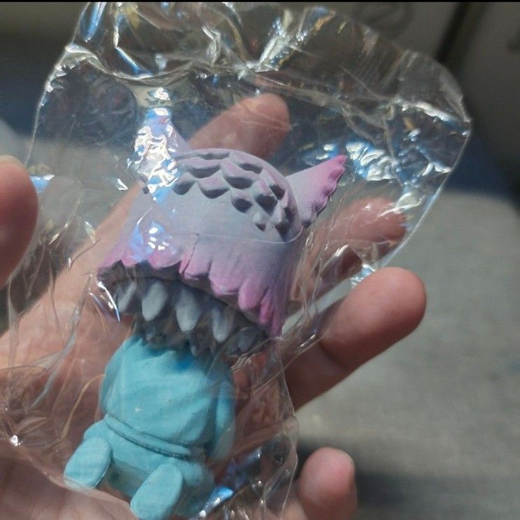 Demon Slayer Inosuke Figure (Category: Figurines & Statues) located in Quezon City. Submitted by dncpreloved (Listing ID 1462487236, Image 3). Description: - Cute Inosuke figure from Demon Slayer - Wearing a light blue outfit - Brand new, still in original packaging - Small collectible size - Perfect for fans and displaying on a shelf or desk.