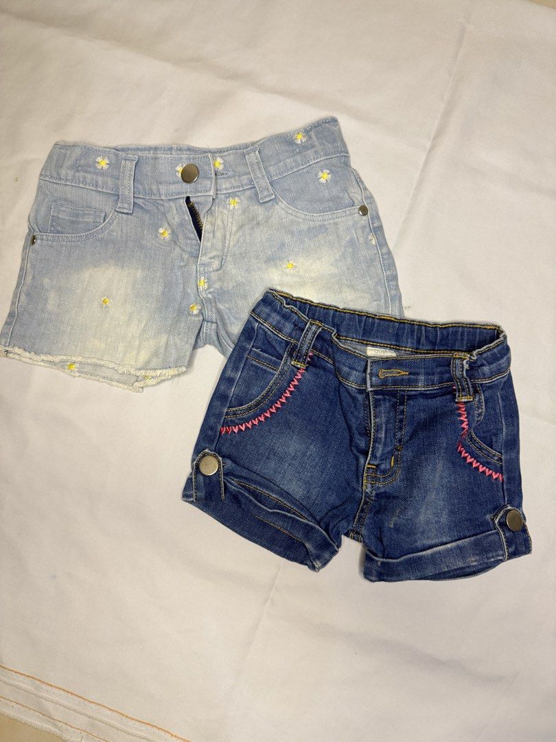 Denim Shorts (Category: Babies & Kids Fashion) located in Cabuyao City. Submitted by yojenial025 (Listing ID 1462556051, Image 1). Description: 100 each Denim short Just jeans, Janie&Jack.
