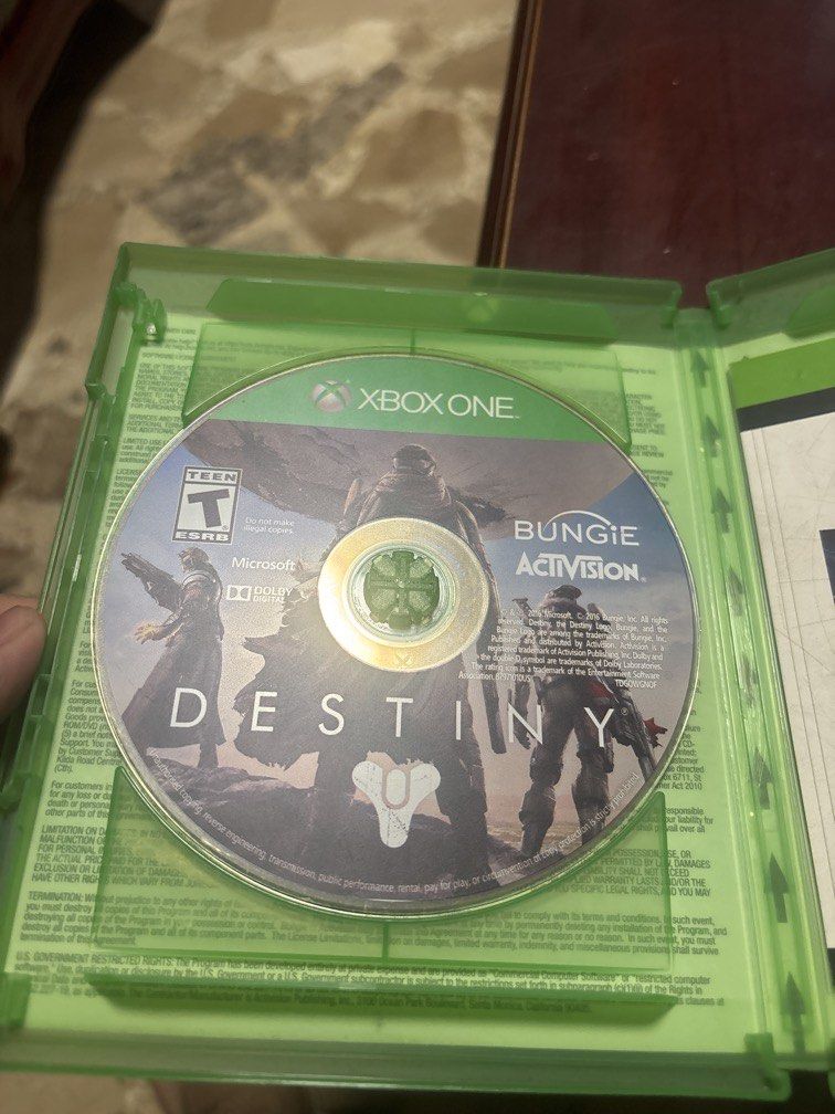 Destiny: The Collection Xbox One Original Disc (Category: Xbox) located in Binan City. Submitted by ceddiimp (Listing ID 1462498105, Image 3). Description: Destiny: The Collection for Xbox One 🎮 💿 Original physical disc 📦 Original case ✅ Pre-owned / working condition 🎮 Xbox One compatible Great for fans of the Destiny series, with campaign and multiplayer content. Price: ₱500 negotiable 📍 Meet-up / shipping available 📸 Actual item shown in 