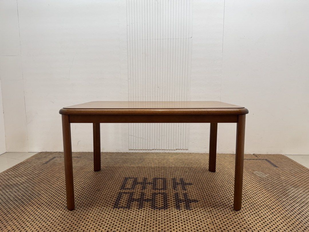 Dining table (Category: Tables & Sets) located in Quezon City. Submitted by matetdevis13 (Listing ID 1462481729, Image 1). Description: Wooden 4-Seater Dining Table Price: 6,500 L49 x W31 x H28 In good condition Code MJS20-M723.
