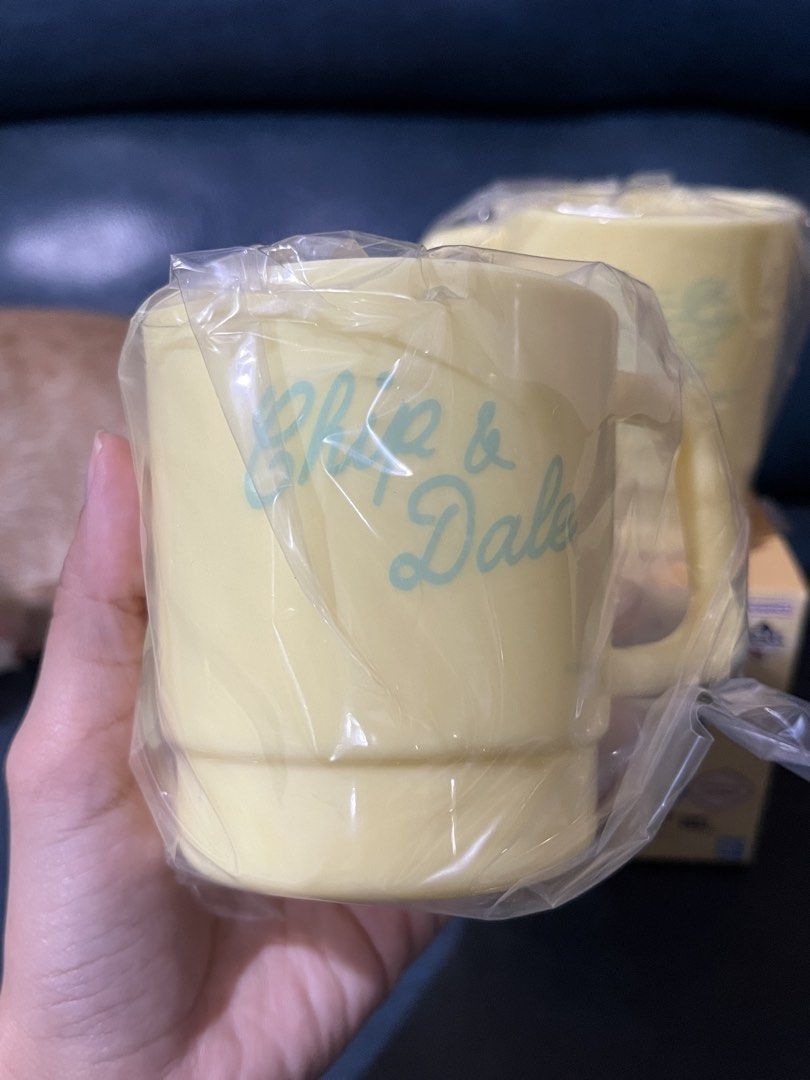 Disney Chip n’ Dale plastic mug cup (Category: Character Goods) located in Lucena. Submitted by aisanolshop (Listing ID 1462638314, Image 3). Description: 5pcs available Sold per pc.