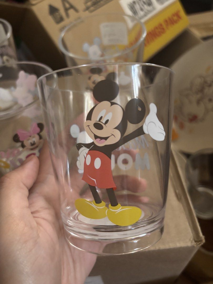 Disney Mickey & Minnie Mouse Glasses Set (Category: Water Bottles & Tumblers) located in Manila. Submitted by wardrobeinmnl (Listing ID 1462469752, Image 3). Description: P85 each.