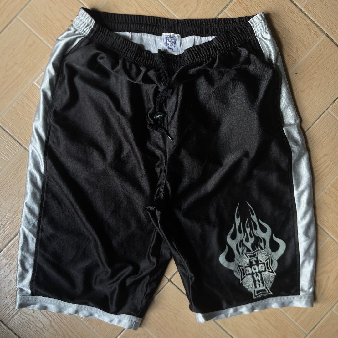 DOGTOWN FLAMES SHINY SHORTS (Category: Shorts) located in Iriga City. Submitted by nostalgic.ragstoriches (Listing ID 1462471665, Image 1). Description: NO ISSUE OPEN WAISTLINE WITH POCKETS.
