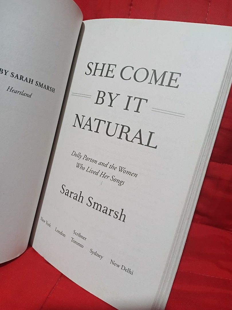Dolly Parton : She Come By It Naturally (Category: Storybooks) located in Manila. Submitted by krishna_ayanami (Listing ID 1462638374, Image 3). Description: - Title: She Come By It Naturally: Dolly Parton and the Women Who Lived Her Songs - Author: Sarah Smarsh - Genre: Non-fiction - Focus: Explores the life and legacy of Dolly Parton and other women through their songs. - Condition: Excellent, pre-loved..