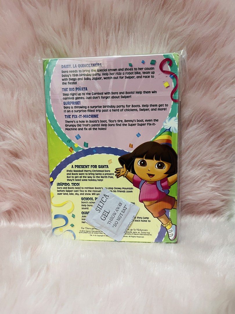 Dora the explorer DVD Sets (4 set, 8 DVD total) (SEALED) (Category: CDs & DVDs) located in Mandaluyong City. Submitted by cddumpster (Listing ID 1462581734, Image 3). Description: - SEALED DORA DVD SETS (2 disc) - each sealed set is carefully stored with love and care, includes silica gel and protective plastic cover for added protection - take all for 2500 (4 set, 9 dvd).