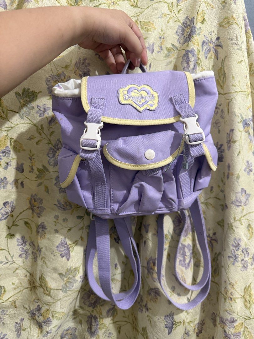Doughnut Purple Mini Backpack (Category: Backpacks) located in Binan City. Submitted by prelovedlagunaph (Listing ID 1462620278, Image 1). Description: .