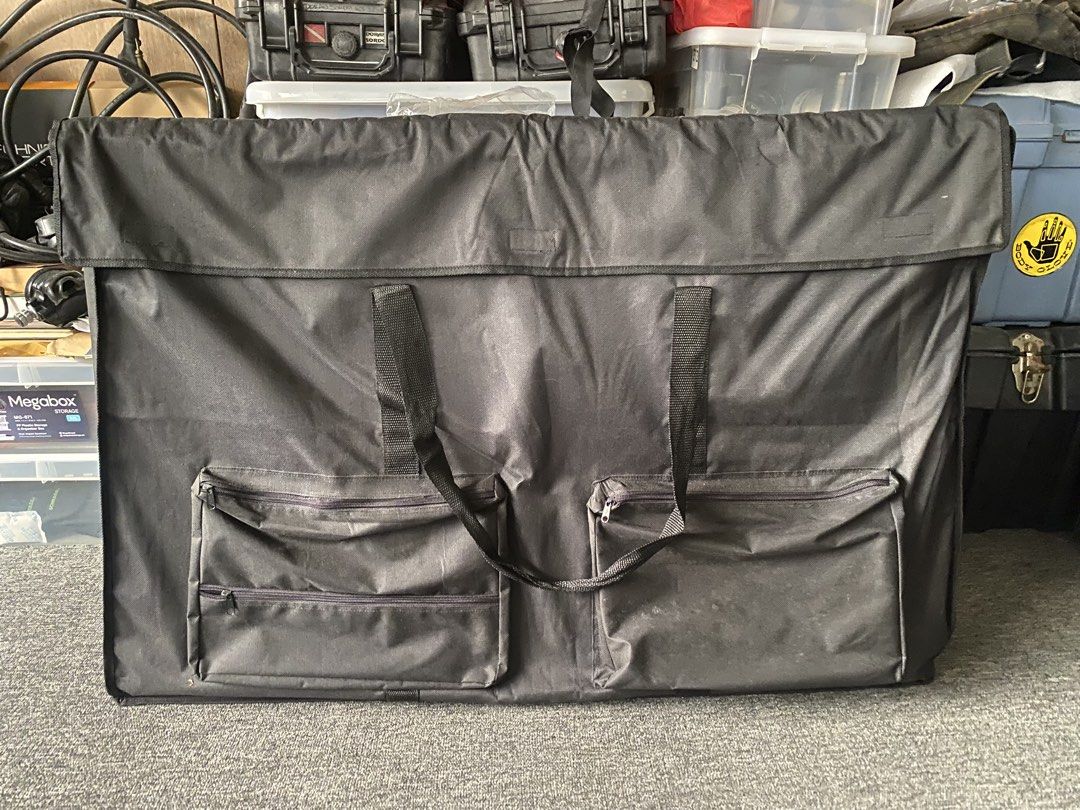 Drafting Board w/ Bag (Category: Craft Supplies & Tools) located in Makati City. Submitted by clutterfree.life (Listing ID 1462513187, Image 2). Description: Drafting board w/ free case! - Bought brand new and used for Interior Design Licensure Exam 2025 - Board passer ✨ I’ll send some reviewers for the buyer! - 24x36” - Still has plastic cover - Added a magnetic strip to stick a pencil case - Has a minor flaw at the back, see picture — other tha