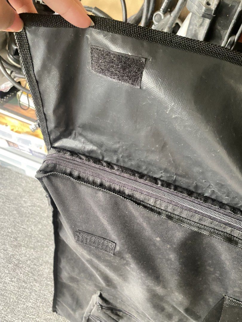 Drafting Board w/ Bag (Category: Craft Supplies & Tools) located in Makati City. Submitted by clutterfree.life (Listing ID 1462513187, Image 3). Description: Drafting board w/ free case! - Bought brand new and used for Interior Design Licensure Exam 2025 - Board passer ✨ I’ll send some reviewers for the buyer! - 24x36” - Still has plastic cover - Added a magnetic strip to stick a pencil case - Has a minor flaw at the back, see picture — other tha
