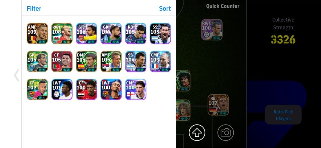 Efootball acc （分類：遊戲禮物卡及帳戶）位於 Hong Kong。 由 kajai1234 提交（商品編號 1462460189，圖片 2）。簡介： 只能用game Center（ios）轉acc。