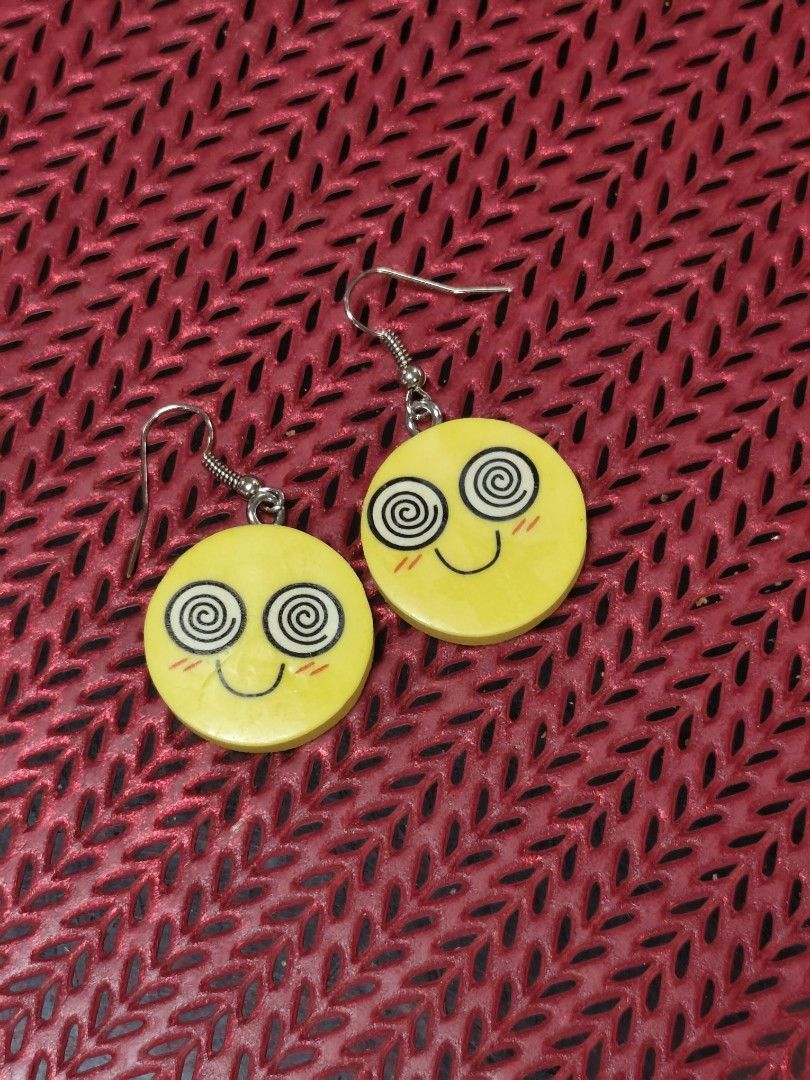 Emoji Eraser Earrings (Category: Earrings) located in Makati City. Submitted by khrizaccessories (Listing ID 1462589745, Image 3). Description: This is a pencil eraser earrings Cute emojis 😃.