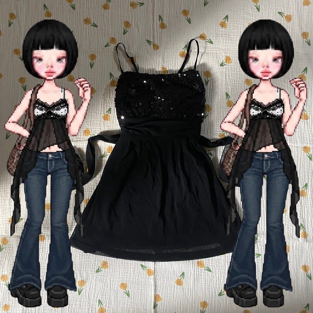 ESPIRIT babydoll top ! (Category: Sleeveless) located in Bulacan. Submitted by thriftnluv.byc_ (Listing ID 1462603025, Image 1). Description: size: xs-m (adjustable with back-tie) LIKE NEW ! NO FLAWS.