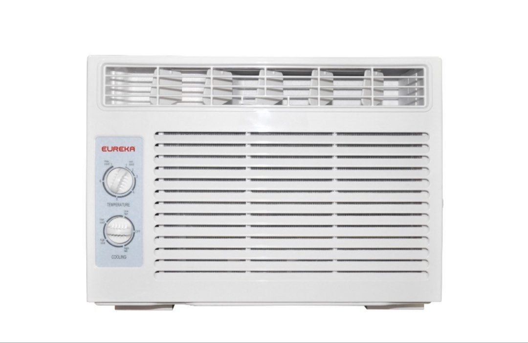 Eureka Window Air Conditioner (Category: Air Conditioning and Heating) located in Manila. Submitted by louisearro65605 (Listing ID 1462579649, Image 1). Description: RFS: WILL MOVE OUT FROM DECA - White Eureka window air conditioner - Features temperature and cooling controls - Perfect for bedrooms or small rooms - Easy to install in a window - Ready to cool down your space.