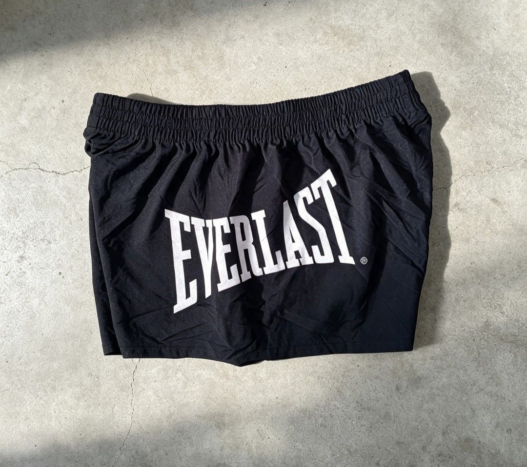 Everlast Black Athletic Shorts Size 12 (Category: Shorts) located in Bacolod City. Submitted by finders.drip6100 (Listing ID 1462498485, Image 1). Description: 📍Everlast Size 12 on tag W 30-36 L 11.5 LO 14 Asnew 300 📩.